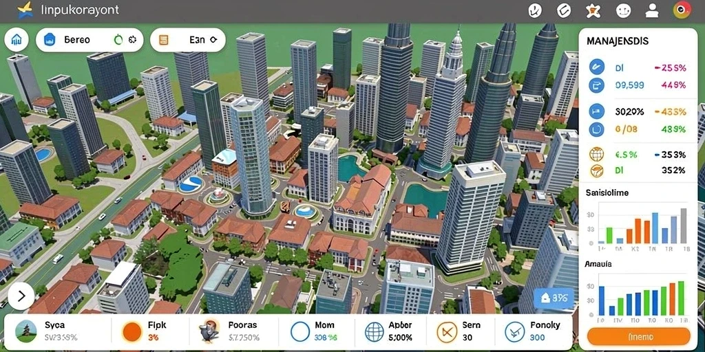 7777w - Gambar menunjukkan salah satu level menantang yang harus diselesaikan.